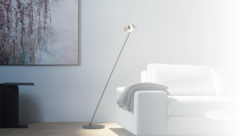 Med en Occhio-lampa kan du styra ljuset via en app, genom rörelser och beröring - allt beroende på vilken lampa du väljer.